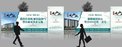 淮北错落形地产围挡